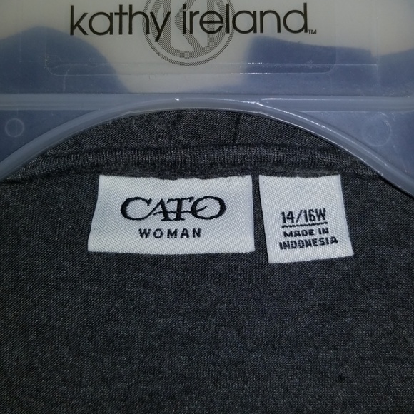 Gray Ruffled Vest - Picture 2 of 4